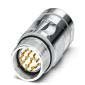 Phoenix Contact - Rundsteckverbinder, Einbau (ohne Leitung) Kupplungssteckverbinder CA-12P2N129007