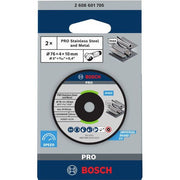 Bosch - Trenn-/Schleifscheibe PRO Stainless Steel and 2608601705 Metal Schleifscheibe