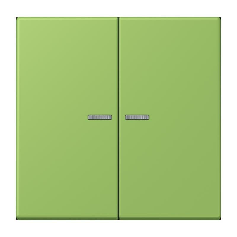 Jung - Abdeckung/Bedienelement für Installationsschalterprogramme Wippe mit Lichtleiter LC 102 KO5 220 vert 31