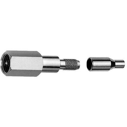 Telegärtner - Koax-Steckverbinder FME-Kabelstecker 100025644 cr/cr − 5 Stück