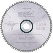 Metabowerke - Kreissägeblatt Sägeblatt 254x30mm 628093000 multi cut