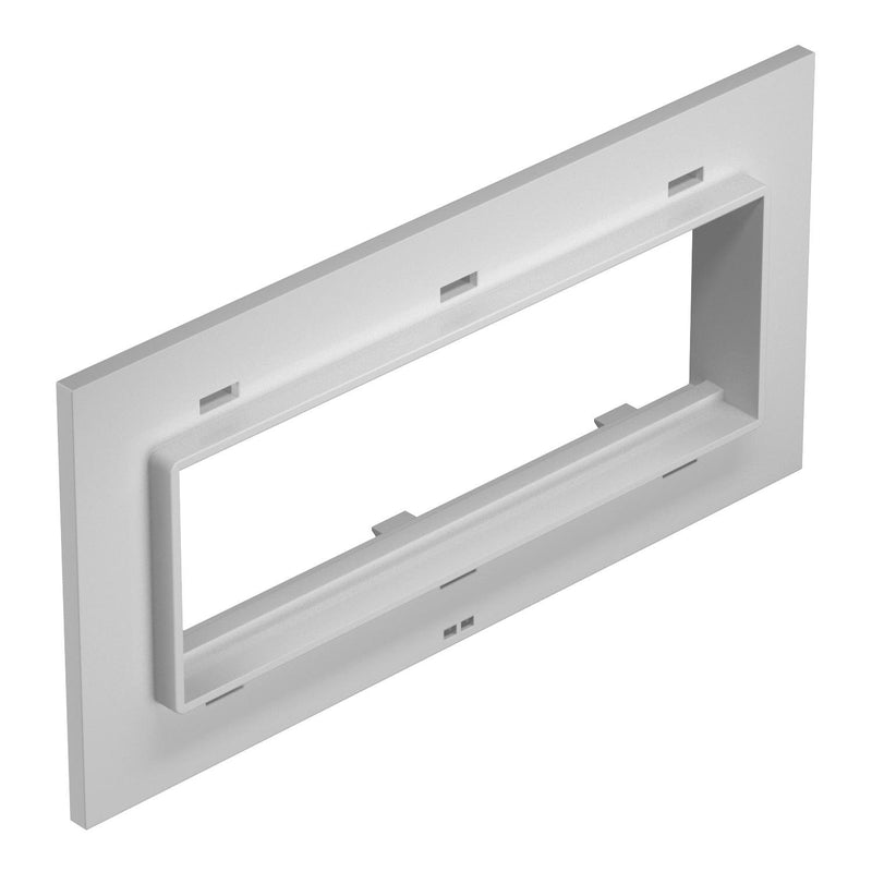 OBO Bettermann - Abdeckplatte für Einbaueinheiten Abdeckplatte T8NL P105 7035 3f Mod.45 f.T4L/T8NL