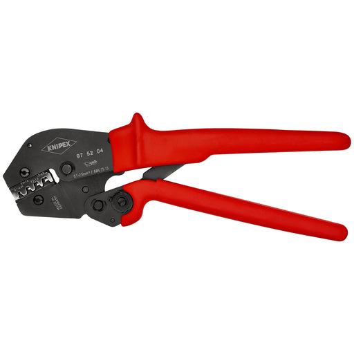 Knipex - Presswerkzeug Kabelschuhe/Verbinder, Aderendhülsen, Schirmanschluss Crimpzange 97 52 04 250mm