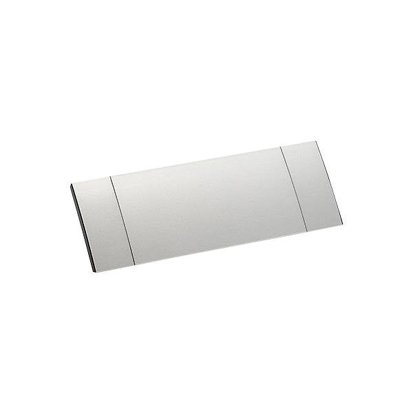 Bachmann - Leergehäuse Abdeckung inox 915.501 3-fach,Alu lackiert