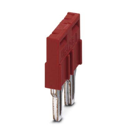 Phoenix Contact - Querverbinder/Brücker für Reihenklemme Steckbrücke FBSL 2-8 Rastermaß: 8,2mm − 10 Stück