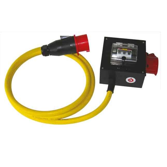 Gifas Electric - CEE-Steckdosen-Kombination (IEC 60309) Vollgummi-Verteiler 1616/301659C #251885