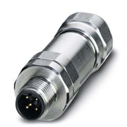 Phoenix Contact - Rundsteckverbinder, feldkonfektionierbar (Industriesteckverbinder) Steckverbinder SACC-M12MSB #1440148 5-polig St/ger M12