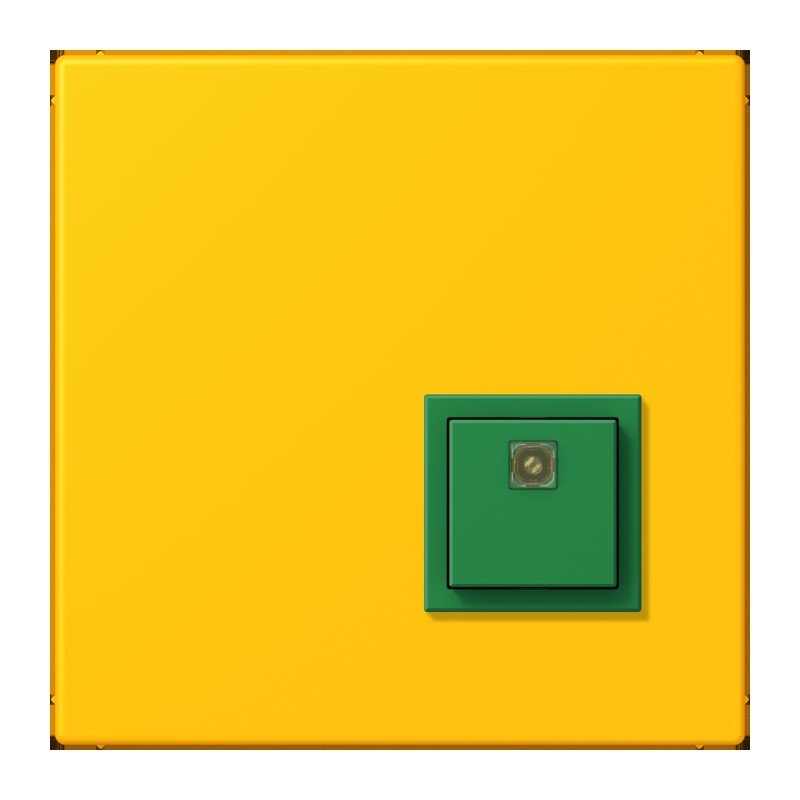 Jung - Behindertenelement für Installationsschalterprogramme Notrufsystem Abstelltaster NRS LC 0834 AT 263 le jaune vif