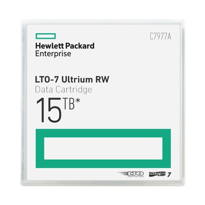 HP - Speichermedium digital LTO Ultrium-7 Cartridge C7977A 6TB/15TB