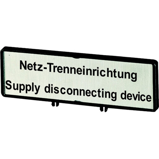 Eaton - Zubehör/Ersatzteile für Niederspannungs-Schalttechnik Träger mit Schild ZFSNT61/62-T0 T0 T3 P1 48x17mm