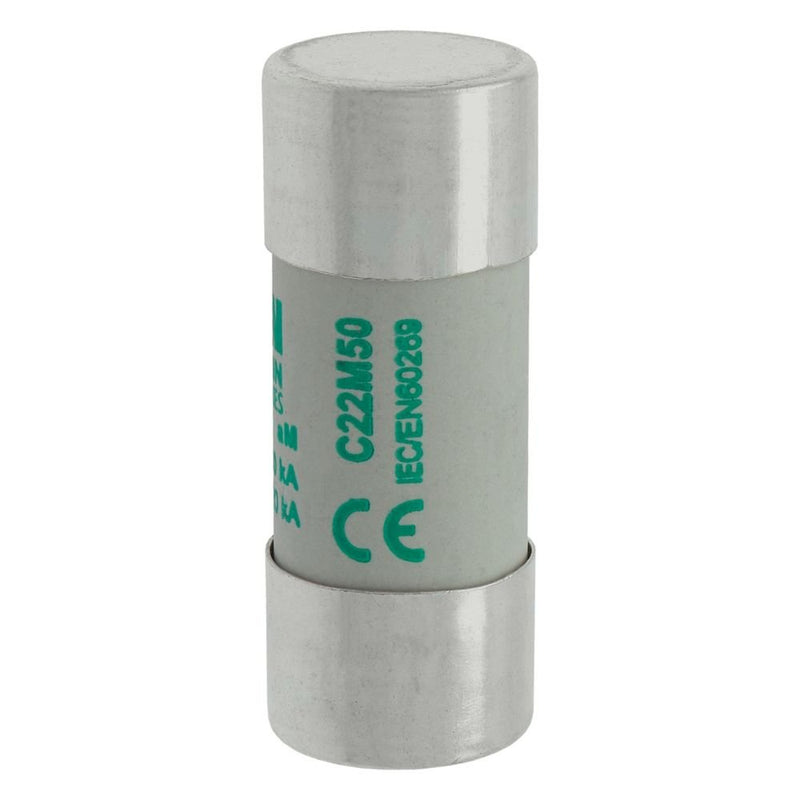 Eaton - Zylindrische Sicherung Sicherungseinsatz Nieders. CYLINDRICA#C22M50 50A AC 690V 80kA − 10 Stück