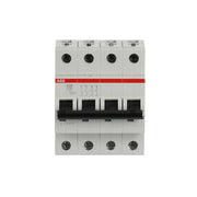 ABB Stotz S&J - Leitungsschutzschalter Sicherungsautomat S204-D10 6 kA, 10 A, 4P