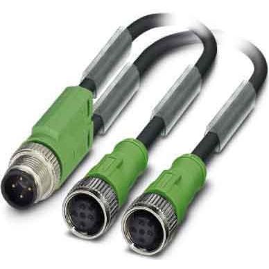 Phoenix Contact - Konfektioniertes Sensor-Aktor-Kabel Sensor-/Aktor-Kabel SAC-3P-M12Y #1668988