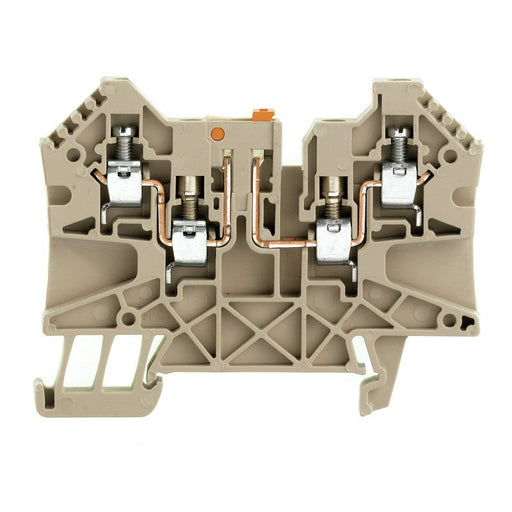 Weidmüller - Trenn- und Messtrenn-Reihenklemme Klemme WTR 4/ZZ STB Schraubanschl.,4mm² − 50 Stück