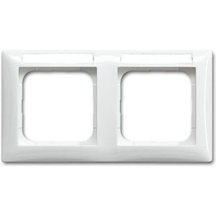 Busch-Jaeger - Abdeckrahmen Rahmen 2-f beschriftet 1732 NSK-914 − 1 Stück by Busch-Jaeger
