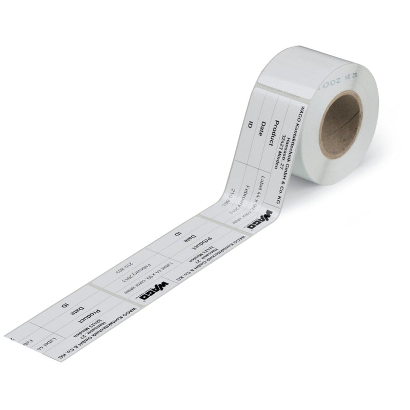 WAGO - Kennzeichnungsmaterial Etikett ws 210-803 44x99mm 500Stck/Roll