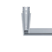 Zumtobel - Mechanisches Zubehör/Ersatzteile für Leuchten Eck-Kanal f.LED-Lichtlinie SLN2-C CL MRT L795SR silber