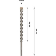 Bosch - Bohrer PRO SDS max-9 Natural 1618596505 Stone Bohrer 32 x