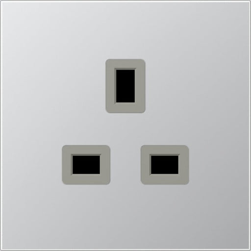 Jung - Steckdose AL 3521 13 A 250 V,Aluminium