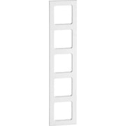 Peha - Abdeckrahmen Rahmen 5-fach mt rws D 20.575.52.02 waage/senkrecht