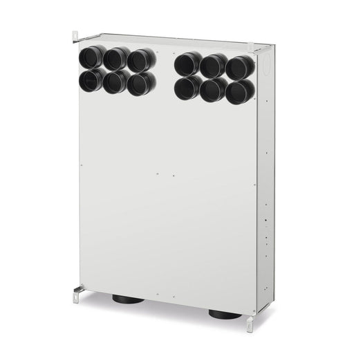 Helios Ventilatoren - Zubehör/Ersatzteile für Ventilatoren MultiZoneBox links 90Grad KWL-MZB6+1-75/125L90 2x7 Einzelstutzen