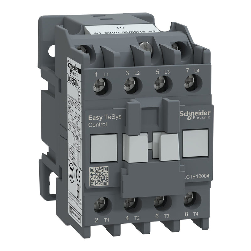 Schneider Electric - Leistungsschütz zum Schalten von Wechselstrom Leistungsschütz Easy TeSys LC1E12004P7 25A 230VAC 50/60Hz