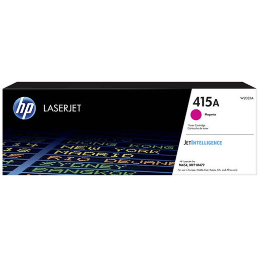 HP - Verbrauchsmaterial für Telefax/Drucker/MFC Lasertoner W2033A ma 2.100 Seiten,magenta