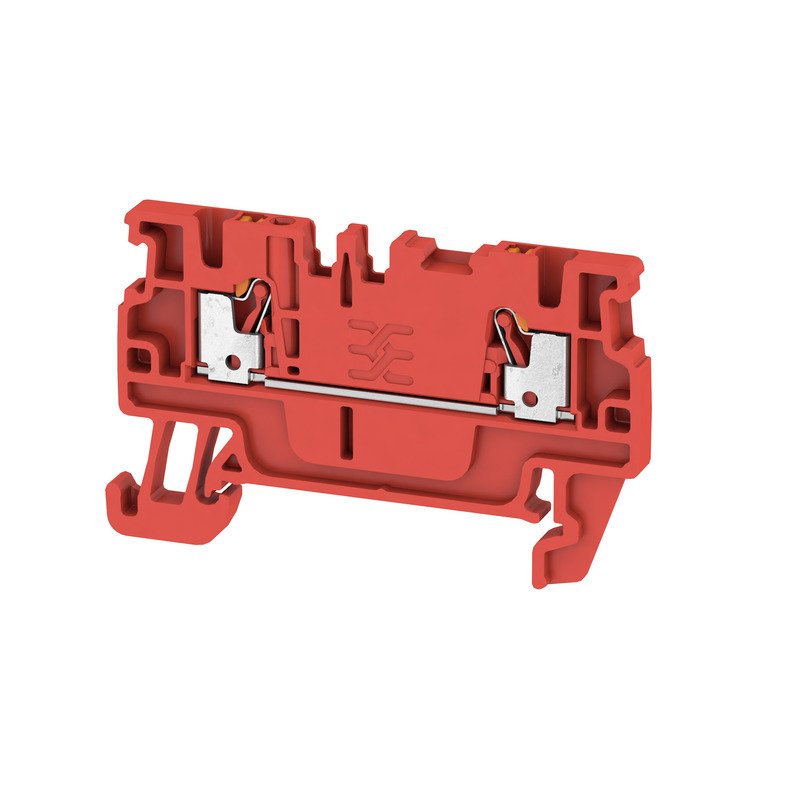 Weidmüller - Durchgangs-Reihenklemme Klemme A2C 1.5 RD PUSH IN, 1.5 mm² − 100 Stück