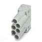 Phoenix Contact - Kontakteinsatz für Rechtecksteckverbinder Kontakteinsatzmodul HC-M-06P-CT-M 6-polig Stift − 5 Stück