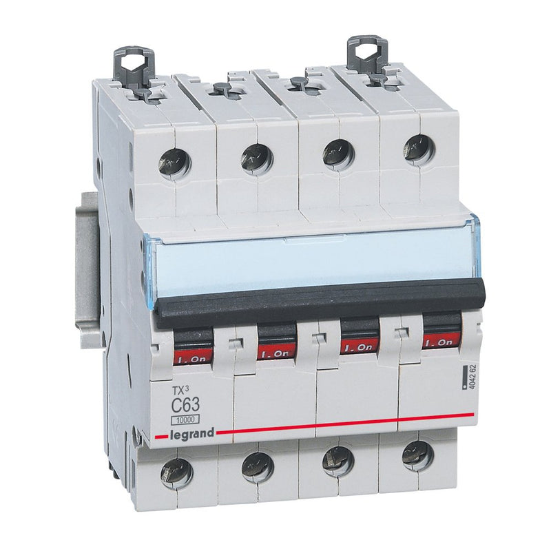 Legrand - Leitungsschutzschalter Legrand 404262 C63A 4-polig 10kA