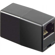Goobay - Modulare Kupplung ISDN RJ45 Kupplung 50260 sw,Bu/Bu
