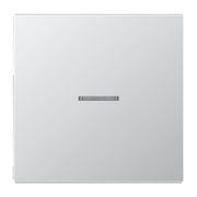 Jung - Abdeckung/Bedienelement für Installationsschalterprogramme Wippe alu AL 2990 KO5 für Kontrollschalter