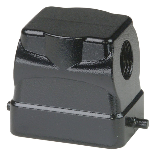 Walther Werke - Gehäuse für Rechtecksteckverbinder Tüllengehäuse P742606 BHT6 56mm hoch,sw