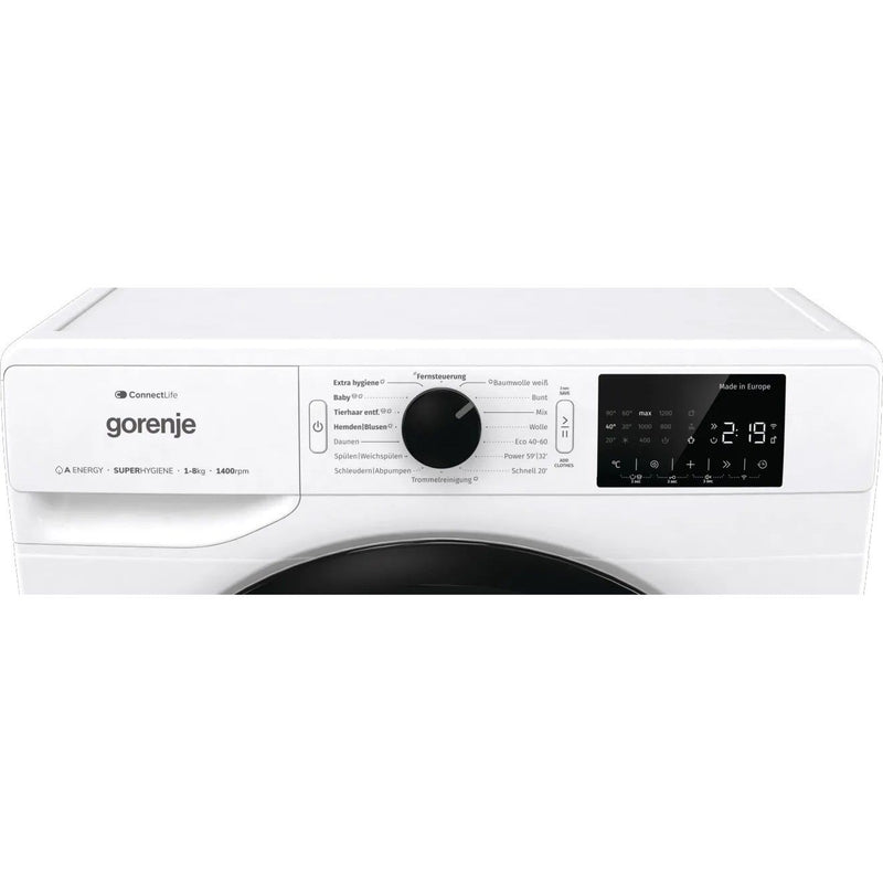 Gorenje - Waschmaschine Waschautomat WPNEI84A1TS WiFi-Connectivity