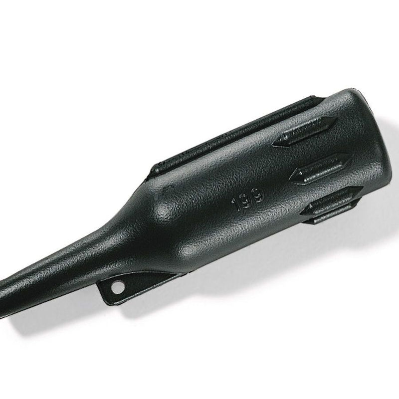 HellermannTyton - Aufteilkappe Warmschrumpfformteil 199-4-G PO-X BK Stecker gerade, sw