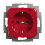 Busch-Jaeger - Steckdose SCHUKO Steckdosen-Einsatz 20 EUC/DV-217-101 rot RAL3020