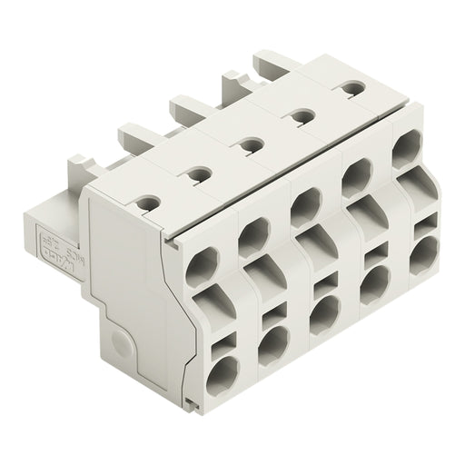 WAGO - Kabelsteckverbinder für Leiterplattensteckverbinder 2-Leiter-Federleiste 721-2205/026-000 CAGECLAMP,2,5mm²,lgr − 50 Stück