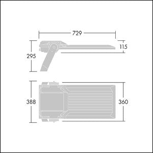 Thorn - Downlight/Strahler/Flutlicht LED-Fluter AFP2 L 108 #96635888 740