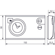 Theben - Raumthermostat/Uhrenthermostat Uhrenthermostat RAMSES 722