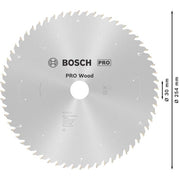 Bosch - Kreissägeblatt PRO Wood cordless 2608837736 Kreissägeblatt 254 x