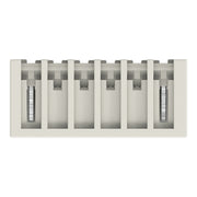 WAGO - Leiterplattensteckverbinder THT-Stiftleiste Lötstift 734-166 1,0x1,0,abgew.,lgr − 100 Stück