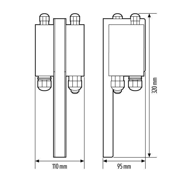 ESYLUX - Elektrisches Zubehör/Ersatzteile für Leuchten DALI-Treiber im Gehäuse ALVA BL #EL10521874