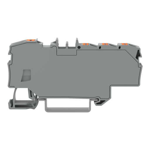 WAGO - Durchgangs-Reihenklemme Verteilerklemme 2206-8031 1x6qmm/6x1,5qmm, gr