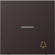 Jung - Abdeckung/Bedienelement für Installationsschalterprogramme Wippe AL 2990 KO5 K D Symbol Klingel