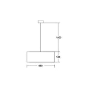 Brumberg Leuchten - Pendelleuchte 58264150 3x E27 max. 60W