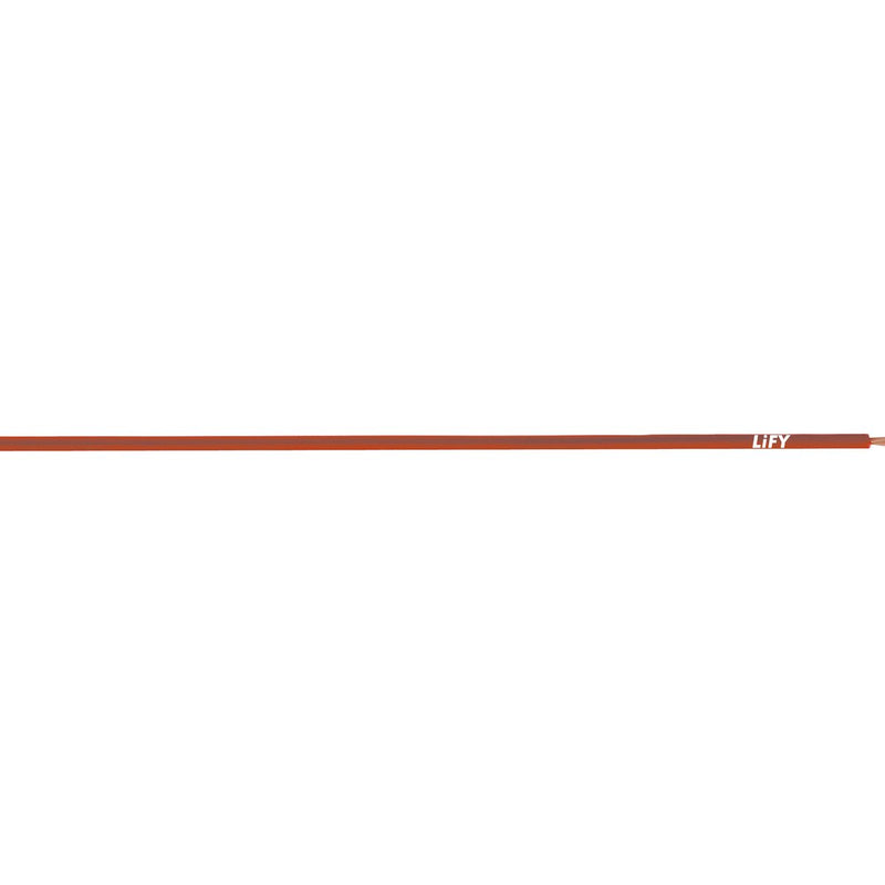 Lapp Kabel&Leitung - Energiekabel < 1 kV, für feste Verlegung LiFY 1 kV 1X0,75 RD 4560041S/50 − 50 Meter
