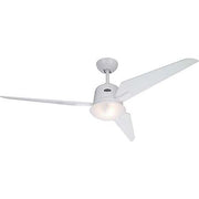 Casafan - Umluftventilator Deckenventilator EcoAviatos 132 WE-WE weiß 132cm m. Fernb