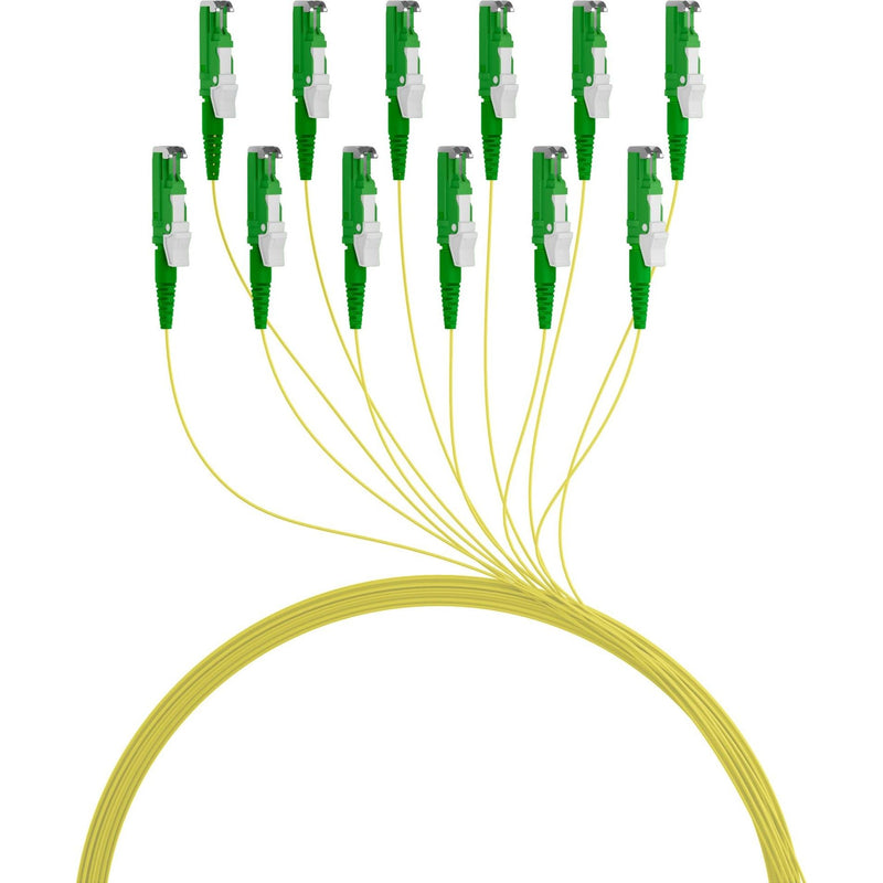 EFB-Elektronik - LWL-Pigtail E2000/APC8 Faserpigtail O0770.2 9/125, 2m − 12 Stück