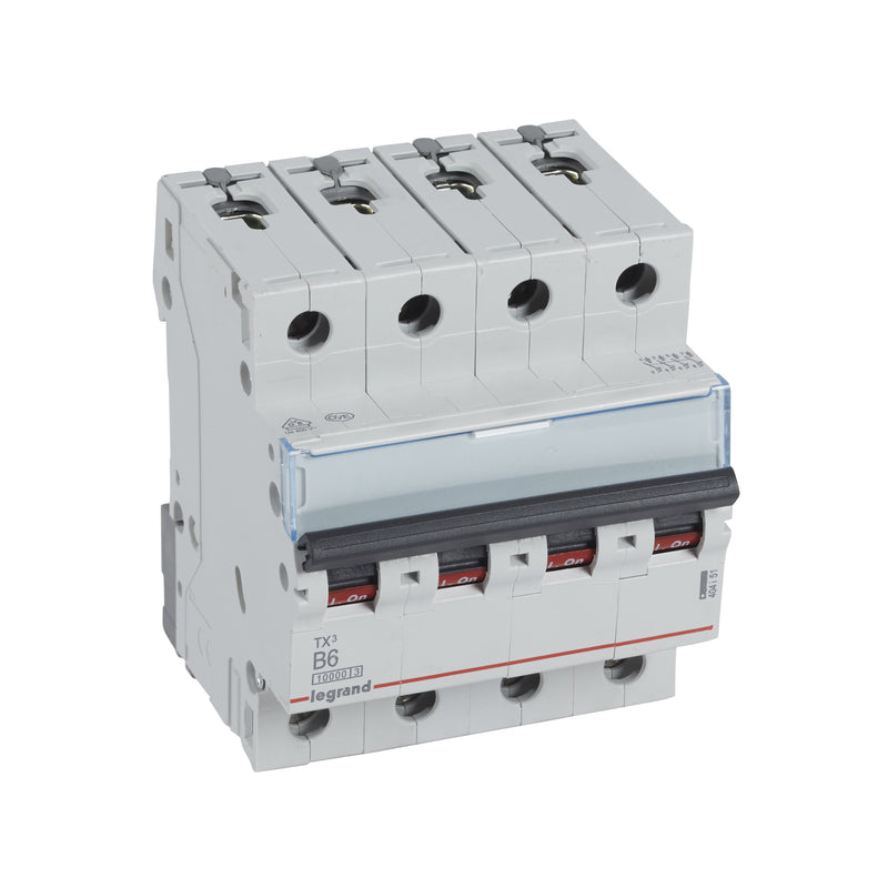Legrand - Leitungsschutzschalter Legrand 404151 B6A 4-polig 10kA