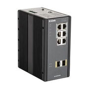 DLink Deutschland - Netzwerk Switch 8-Port Gigabit Ind.Switch DIS-300G-8PSW managed Layer2 PoE